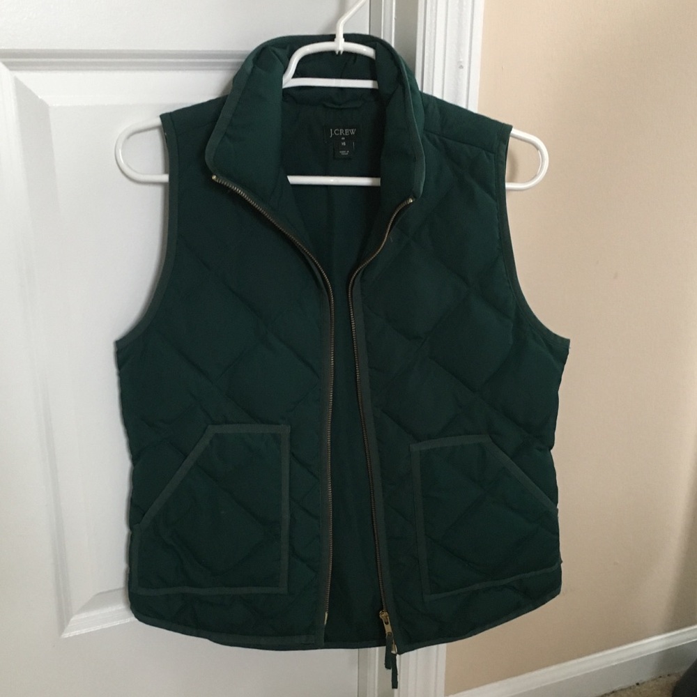 Forest Green Puffer Vest